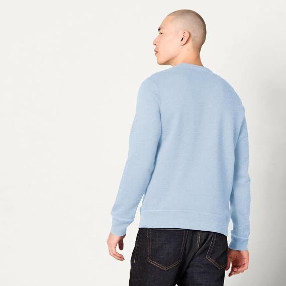 Immagine di Light Blue Crew Neck Sweatshirt 4